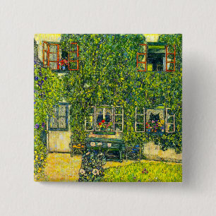 Badge Carré 5 Cm Gustav Klimt La Maison de Guardaboschi
