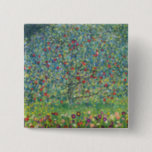 Badge Carré 5 Cm Gustav Klimt - Pommier<br><div class="desc">Apple Tree I - Gustav Klimt,  Huile sur toile,  1907</div>