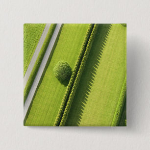 Badge Carré 5 Cm Haie dans le Hamptons