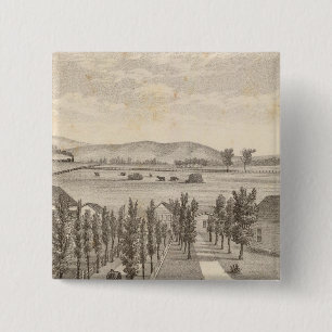 Badge Carré 5 Cm Haley res, ferme