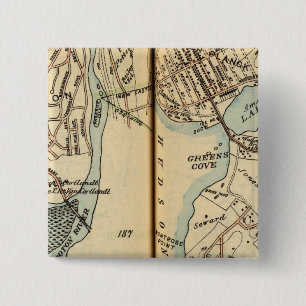 Badge Carré 5 Cm Harmon Park, New York