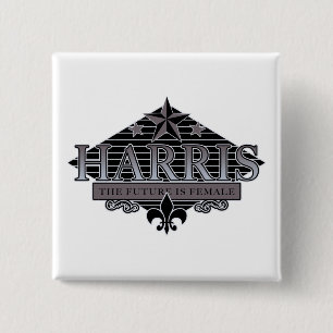 Badge Carré 5 Cm HARRIS l'avenir est féminin