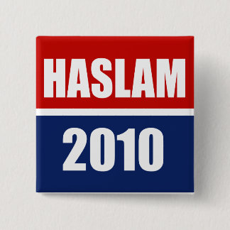 BADGE CARRÉ 5 CM HASLAM 2010