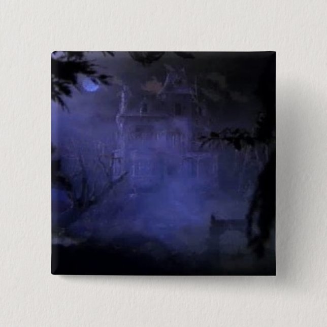 Badge Carré 5 Cm Haunted Hill House Button (Devant)