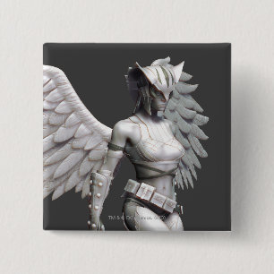 Badge Carré 5 Cm Hawkgirl