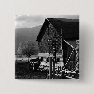 Badge Carré 5 Cm Hay Barn