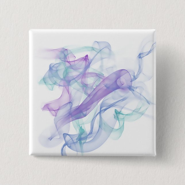 Badge Carré 5 Cm Haze violet Abstrait (Devant)