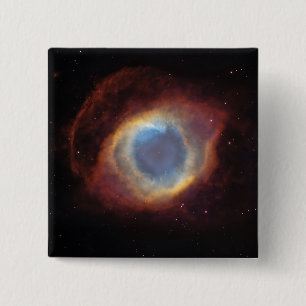Badge Carré 5 Cm Helix Nebula
