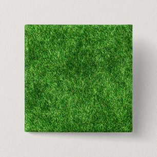 Badge Carré 5 Cm Herbe verte