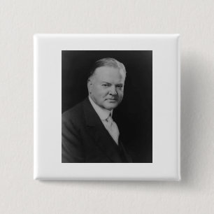 Badge Carré 5 Cm Herbert Hoover