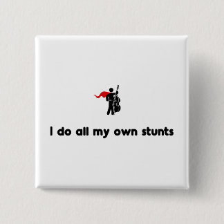 Badge Carré 5 Cm Héros de double basse