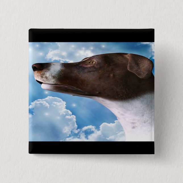 Badge Carré 5 Cm Héros spécial # 2 (Devant)