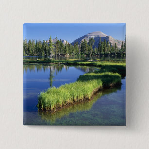 Badge Carré 5 Cm HIGH UINTAS WILDERNESS, UT, US, péninsule,