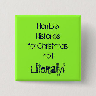 Badge Carré 5 Cm Histoires horribles #1