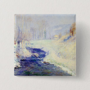 Badge Carré 5 Cm Hiver (par Guy Rose)