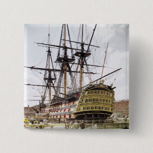 Badge Carré 5 Cm HMS Victory