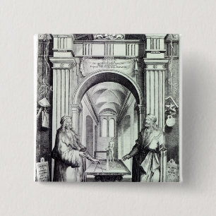 Badge Carré 5 Cm Hommage à Durer, c.1628