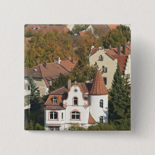 Badge Carré 5 Cm Horizon de Bamberg, Allemagne