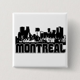 Badge Carré 5 Cm Horizon de Montréal