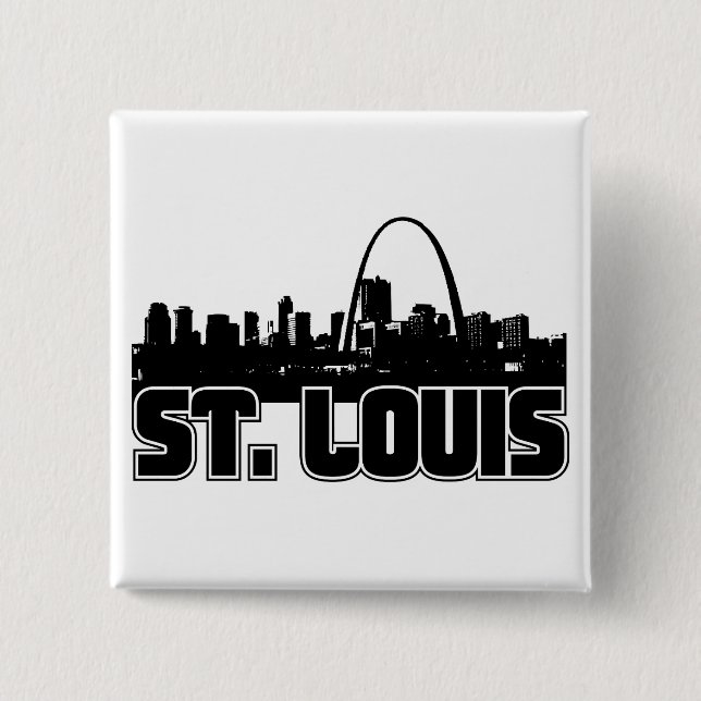 Badge Carré 5 Cm Horizon de St Louis (Devant)