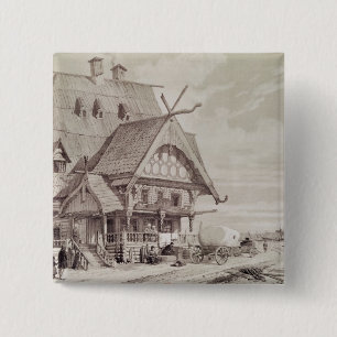 Badge Carré 5 Cm Hôtels et maisons de hôtes