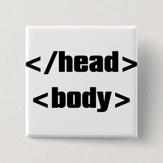 Badge Carré 5 Cm HTML_Element (Devant)