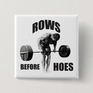 Badge Carré 5 Cm humour de motivation "Body Building"