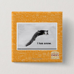 Badge Carré 5 Cm I a la neige