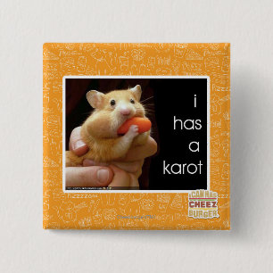 Badge Carré 5 Cm I a un karot
