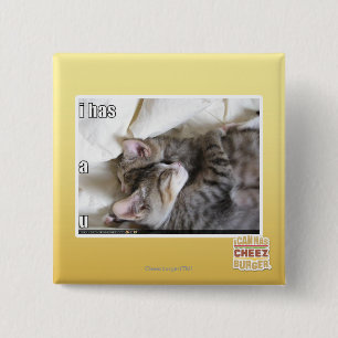 Badge Carré 5 Cm I a un u