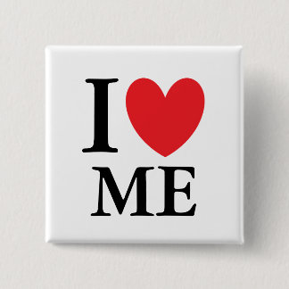 Badge Carré 5 Cm I coeur Maine