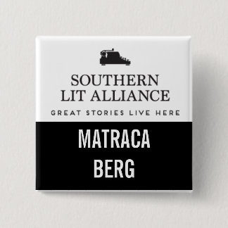 BADGE CARRÉ 5 CM ICEBERG