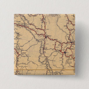 Badge Carré 5 Cm Idaho 2