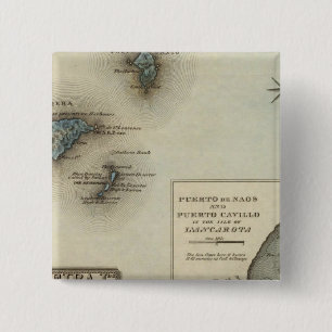 Badge Carré 5 Cm Ids de Madère