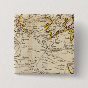 Badge Carré 5 Cm Île d'Antego