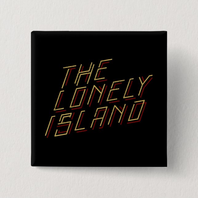 Badge Carré 5 Cm Île de Digitals (Devant)