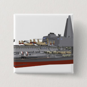 Badge Carré 5 Cm Illustration de découpe