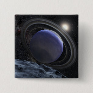 Badge Carré 5 Cm Illustration de l'artiste