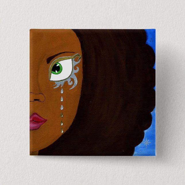 Badge Carré 5 Cm I'Lythia (Devant)