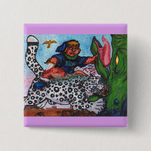 imaginaire garçon à cheval chat combattant dragon