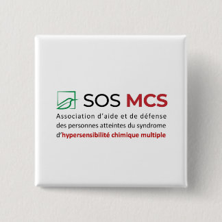 Badge Carré 5 Cm Insigne