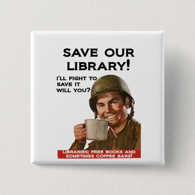 Badge Carré 5 Cm Insigne de carré de café (Devant)