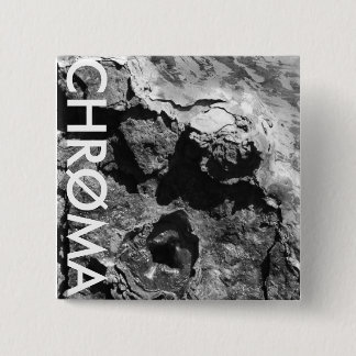 BADGE CARRÉ 5 CM INSIGNE DE ROUILLE DE CHRØMA