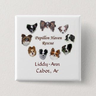 Badge Carré 5 Cm Insigne d'identification de PHR