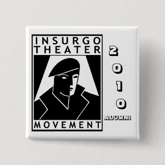 Badge Carré 5 Cm Insurgo Pin 2010, anciens élèves