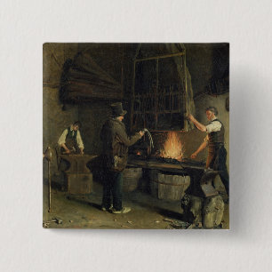 Badge Carré 5 Cm Intérieur de la forge, 1837