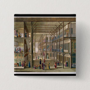 Badge Carré 5 Cm Intérieur du harem du grand seigneur de Constan