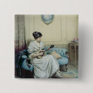 Badge Carré 5 Cm Intermède musical, 1917