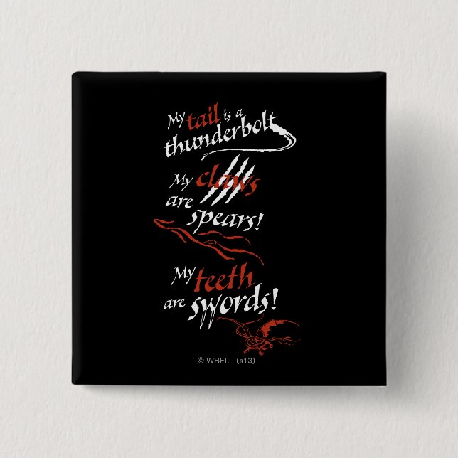 Badge Carré 5 Cm Intro SMAUG™ (Devant)