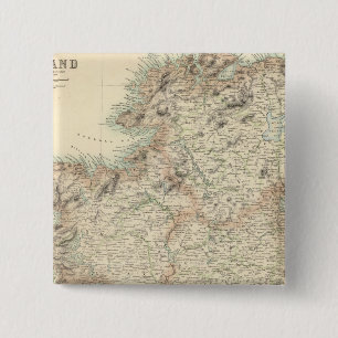 Badge Carré 5 Cm Irlande 10